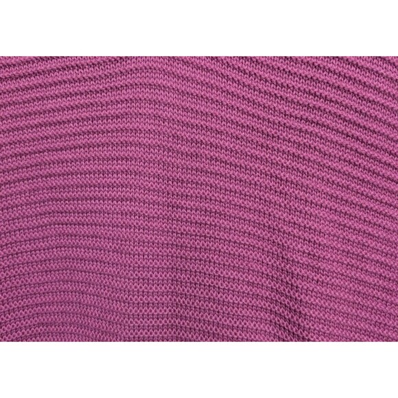 Hooded Pullover Ribbed Sweater Fringe Trimmed V-Neck Hoodie Cotton Blend Tunic - Picture 16 of 16